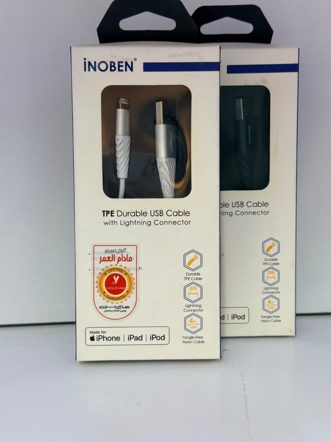 کابل شارژ آیفون iNOBEN مدل INB 20101